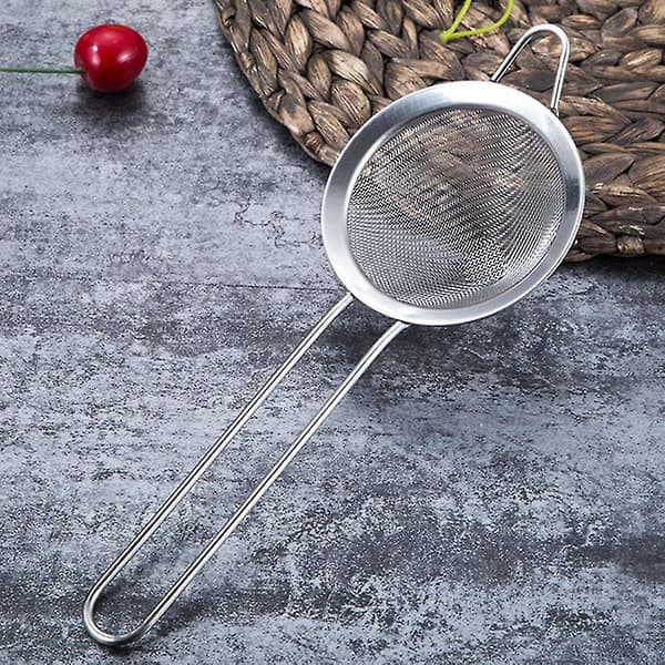 Cocktail shaker i rustfrit stål, finmasket si, bartendersæt til salg Q[D]