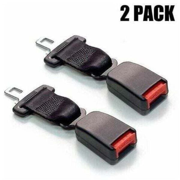 2-pack Säkerhetsbältesförlängare, Bilbältesförlängare, 23CM Säkerhetsbältesspänne 0.05