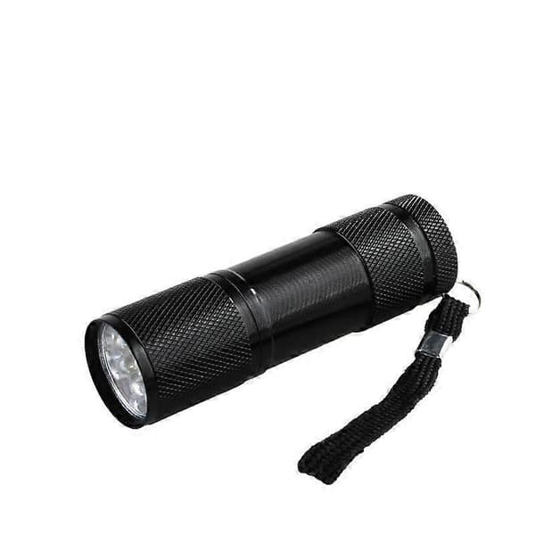 LED lilla lommelykt (1 stk, svart)[D]