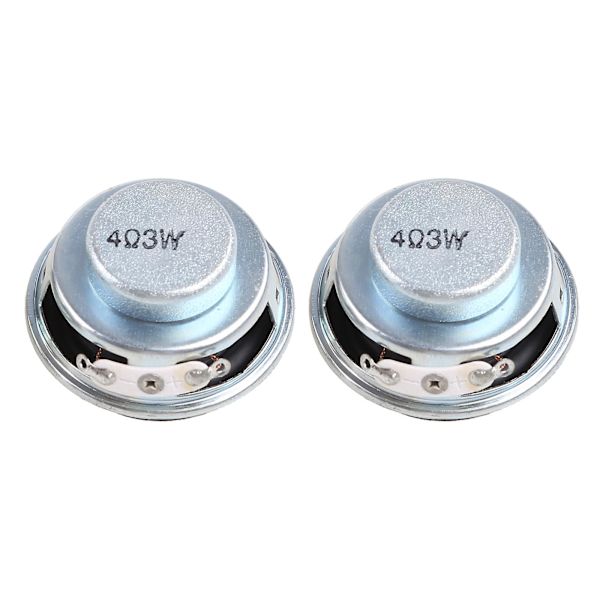 2 stycken/paket Minihögtalare för bärbara datorer 4 Ohm 3W Högtalare