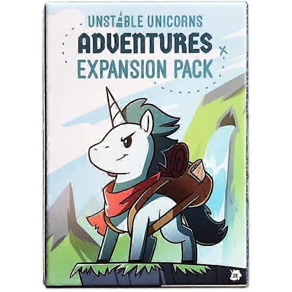 TeeTurtle Unstable Unicorns Adventures Utvidelsespakke - Designet for å legges til Unstable Unicorns kortspillet ditt