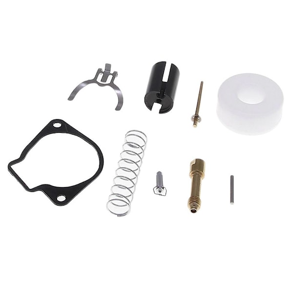 Forgasser Reparasjonssett Universal Passer for 2-takts 49CC Mini Lomme Sykkel Motorsykkel Drivstoffsystem Del black