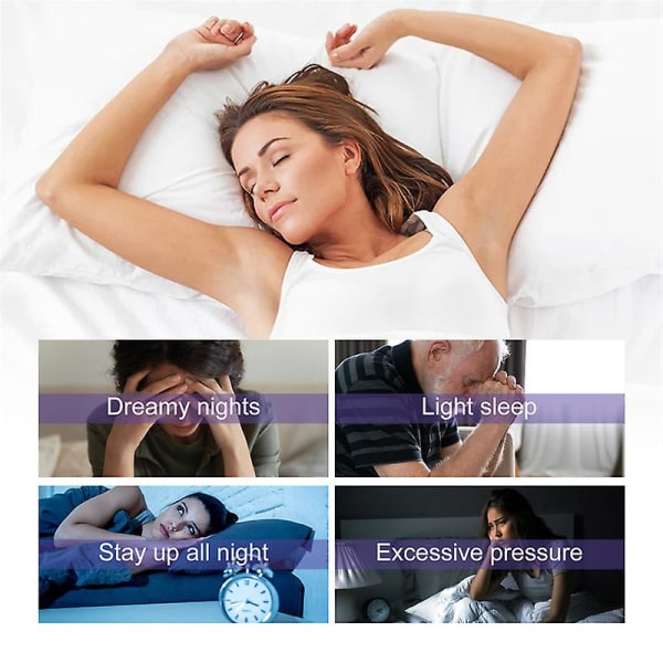 Bästa aromaterapi Lugn Djup sömn Mist Kudde Spray Med Lavendel eteriska oljor 60ml Lavendel Sömn Spray Insomnia Therapy [kk]