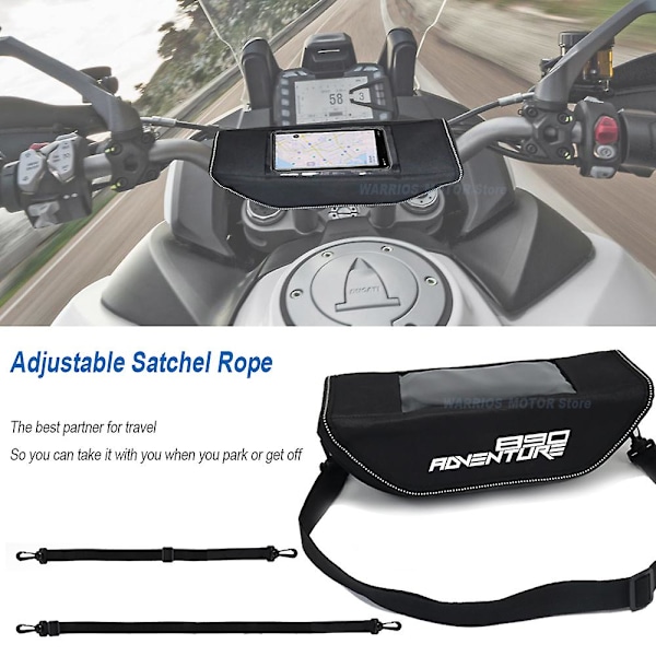 Motorcykelstyre Väska För Ktm 890 Adventure R 890adv 890 Adventure 890 Adv R 2020- 2023 Bärbar Vattentät Telefonväska have logo
