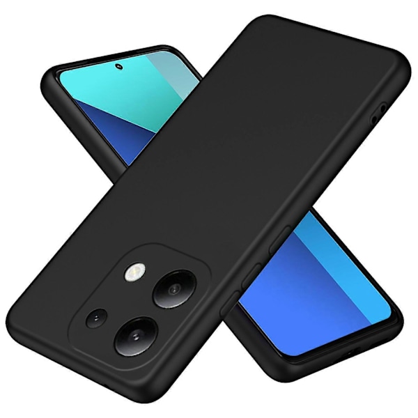 TPU-fodral för Xiaomi Redmi Note 13 4G, 2.2mm Silkeslen Yta, Mjukt Foder