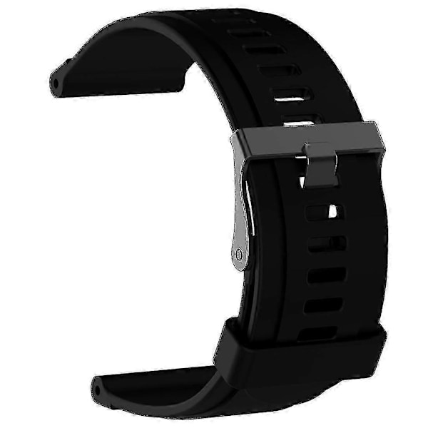 Silikone Udskiftningsarmbånd til Suunto Traverse f26[D] Black