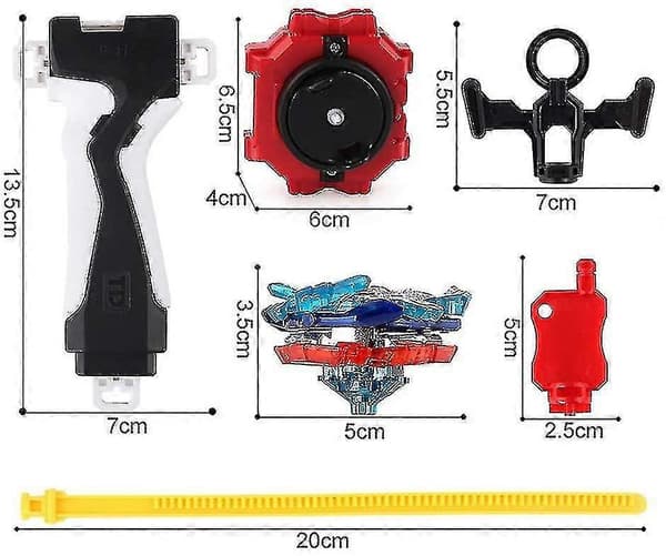 Bey Blade Burst Battle Spinning Top Sæt Med Launcher (gul)[D]
