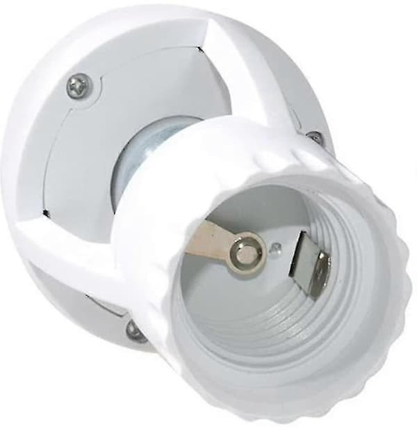 Glödlampshållare med rörelsedetektor Säkerhetsdetektering E27 60w Rörelsesensor[D]