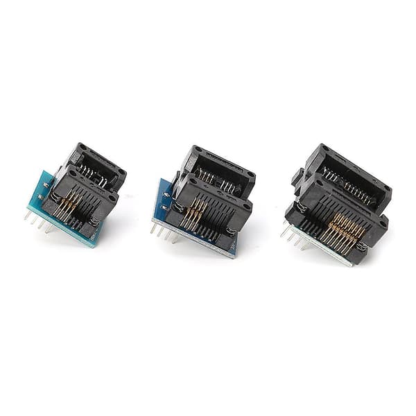 3 stk. SOP16 til DIP8 Adapter+SOP8 Adapter IC Programmeringssokkel til EZP2010 EZP2013[D]