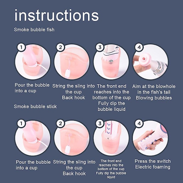 Elastisk Rökbubbelmaskin Bubbelblåsare Hälsosam Rökbubbla Leksak för Barn [D] Pink Magic Wand