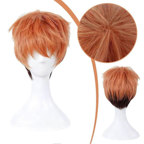 Brun Kort Paryk til Voksne til Cosplay Zootopia. Nick Wilde Kostumefest[D] Nick