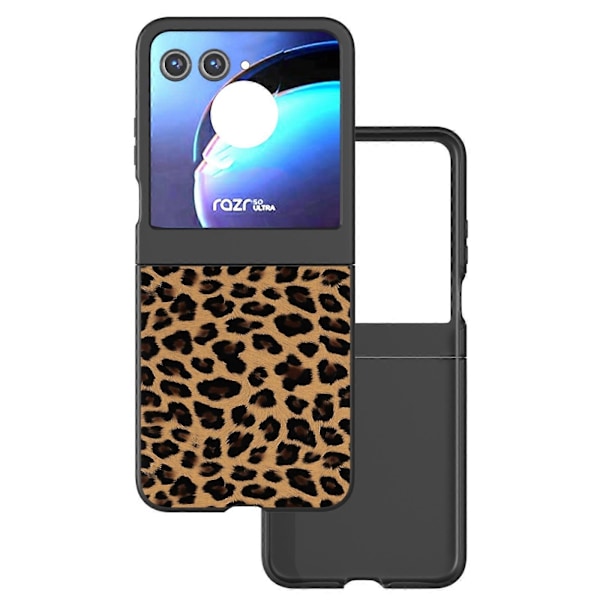 Telefonfodral för Motorola Razr 50 Leopard Print