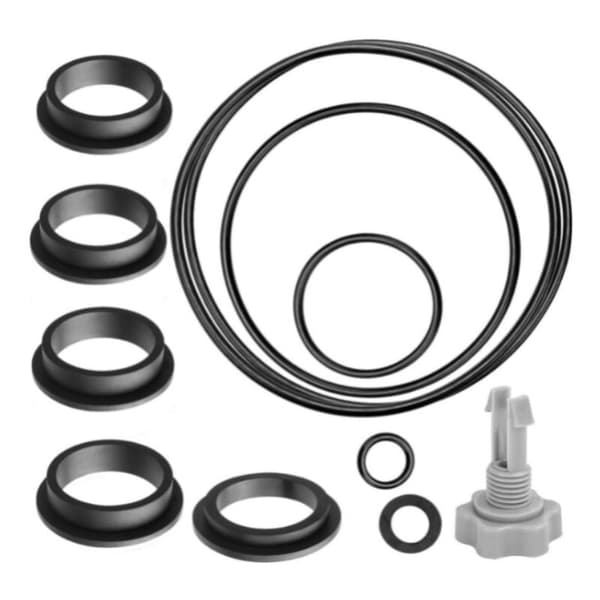 Andyou – ersättningstätning för Intex sandfilterpump, 4-pack gummi O-ringar Gris 0.05