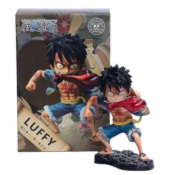 One Piece Luffy Anime Figur Leke Modell[D]