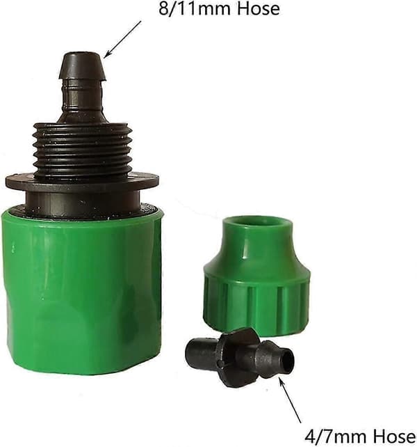 Botanisk hage plendyse 4/7mm 8/11mm vanningsslangekobling[D]