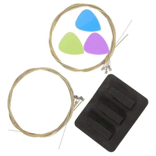 Gitarrtillbehör Gitarrtillbehör Nybörjare Underhåll Instrumentprestanda 1Set[D] Golden 7.8x5.8cm