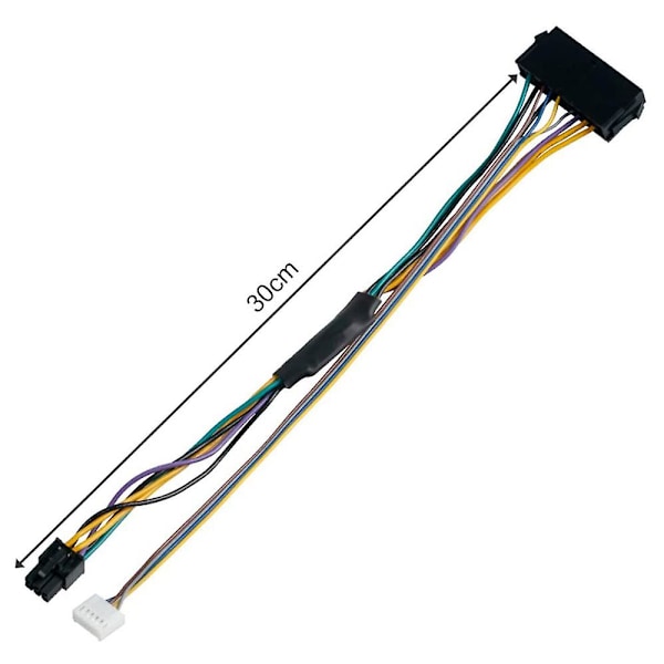 ATX Hoved 24-Pin Hun til 6-Pin Han 6-Pin PCI-E PSU Strømforsyningsadapterkabel Stik til HP Elite Photo Color