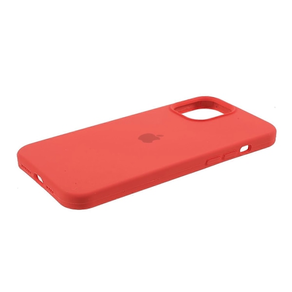 Silky Soft Touch Solid Silikondeksel for iPhone 12/12 Pro