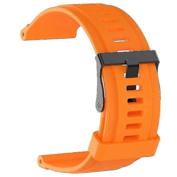 Silikone Udskiftningsarmbånd til Suunto Traverse f26[D] Orange