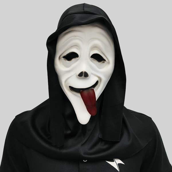 Halloween Scream Mask Vaahtomuovinen asuste aikuisille A
