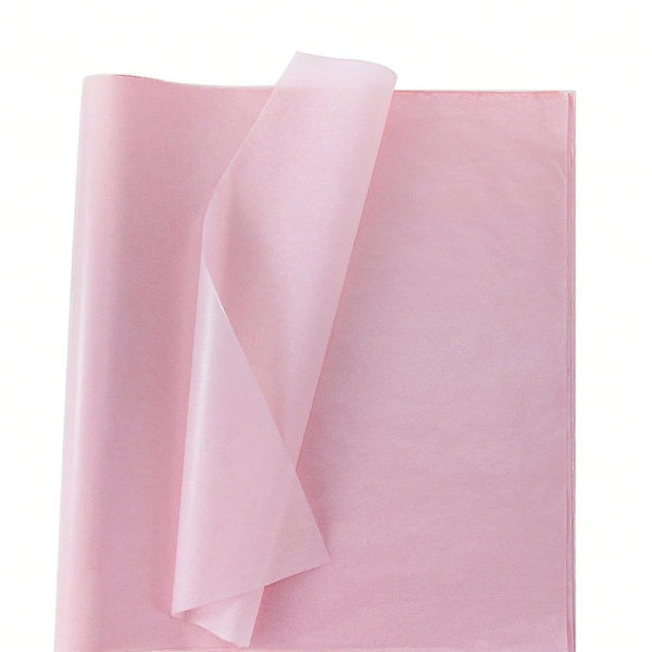 EIGTHTAIL 12 st Enfärgat Presentpapper[D] Leather Pink