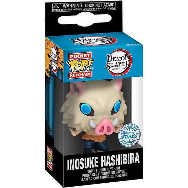 Demon Slayer Nyckelring Inosuke Hashibira, fickformat POP[D]