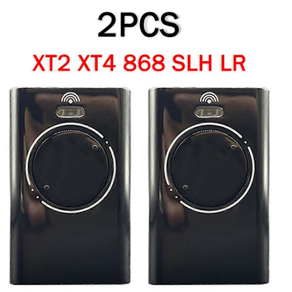 2 stk XT2 XT4 868 SLH LR Garasjeport Fjernkontroll 868MHz 787009 787010 7870091 7870101 Port Duplikat