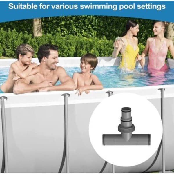 Kopplingar för poolslangar, adaptrar för poolpumpsslangar, kopplingar och anslutningar för spaslangar, pumpdelar (D)