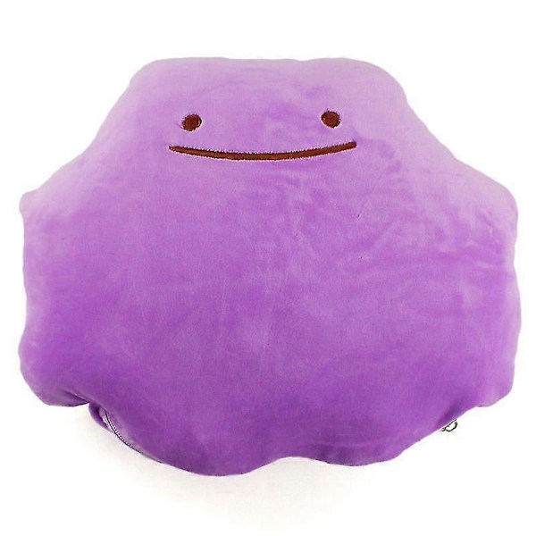 Snorlax Plyschleksak Bytbar Två Stilar Mjuk Fylld Leksak Doll Ditto Vändbar Figur Kudde Barnpresent