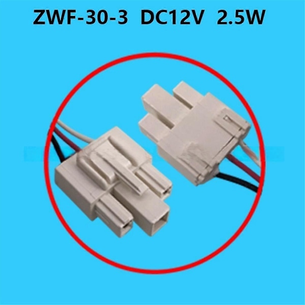 Kylskåpsfläktmotor för Kyl ZWF-30-3 BCD-430WP9C Ersättningsdel för Kylfläkt White