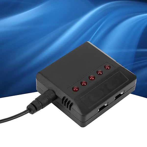 3.7V Lithium Batterioplader 1 til 5 nced Universal Drone Batteri Opladningshub med Beskyttelse (Oplader) [D]