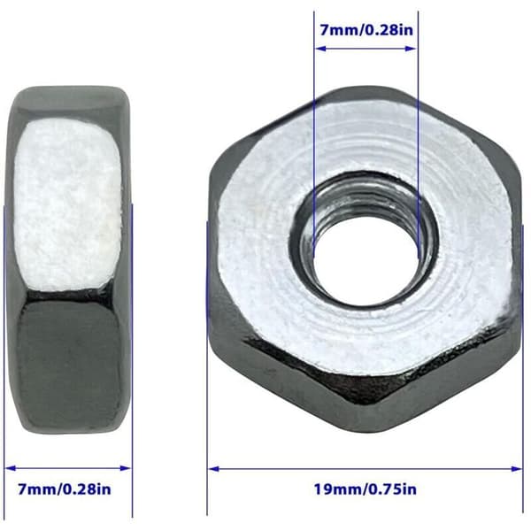 Erstatningsmutter for kjedehjuldeksel til STIHL motorsager. Erstatningsmutter for Stihl MS240 MS260 MS270 MS280 MS290 MS310 MS390 MS340 MS360 0.05
