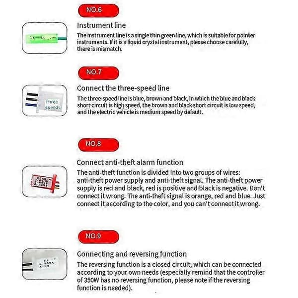 48V 60V 64V 800W Navmotor Controller 15Mos MAX 35A til Elcykel E-Scooter Motorcykel Bldc Moto[D]