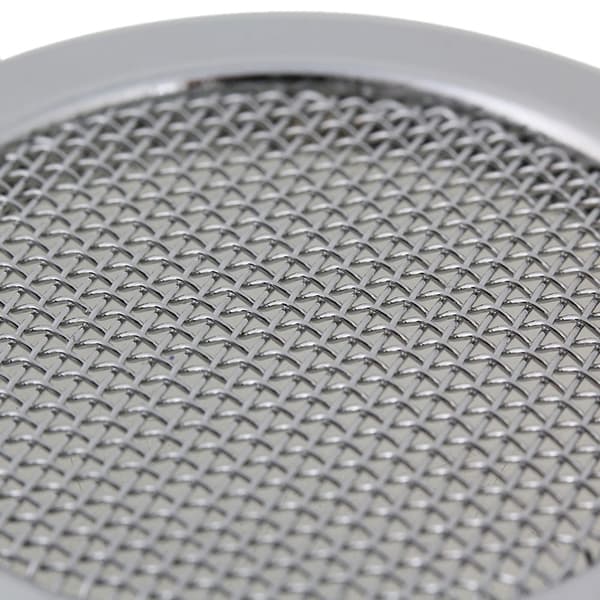 2.36 Tommer Diameter Kromlegering Dobro Resonator Lydhul Cover Højttalernet [D]