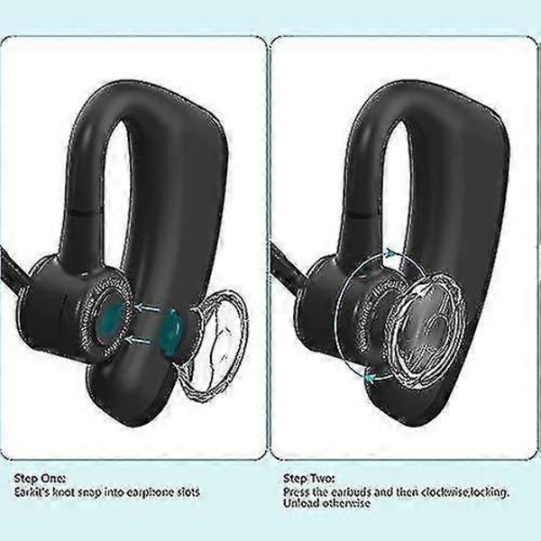 3x Öronproppar för Plantronics Voyager Legend Örontips Kit, Plantronics Voyager 5200 5220 5210 Bluetooth Headset Skumöverdrag - Medium Medium Small*3pack