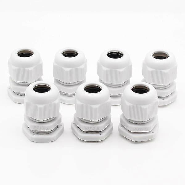 Ip68 Vanntett, Pg13.5 Nylon Kabelnippel[D] Black