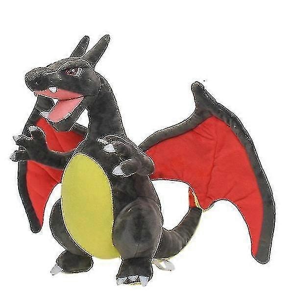 Elf Plysj To Horn Gul Charizard Annen Farge Svart Mørk Million Charizard Plysjdukke black