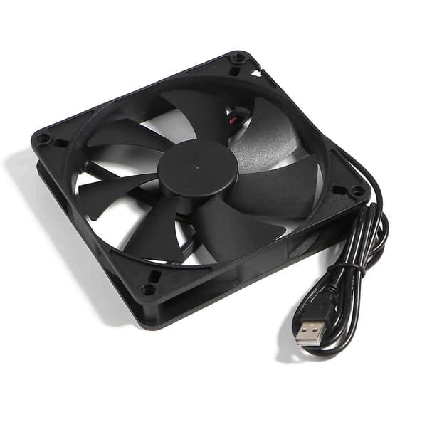 PC CPU blæser køler køleplade udstødning CPU køleblæser udskiftning 1800R 14x14cm[D]