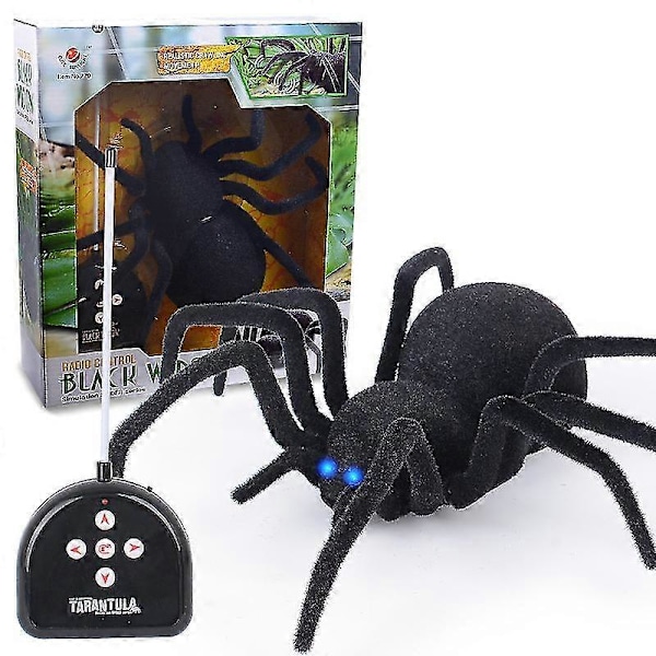 Trådlös Fjärrstyrd Spindel, Multifunktionell Högsimulerings Fjärrkontroll Tvåvägs Fyrvägs Spindel Infraröd Fjärrkontroll Tarantula Svarta änkan Till