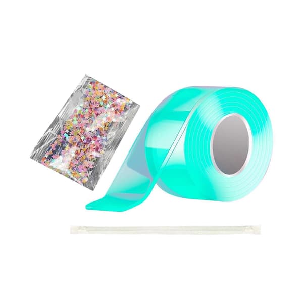 2x Bobleballoner Pustetape Dobbeltsidet Tape DIY Håndværk Multifunktionel[D]