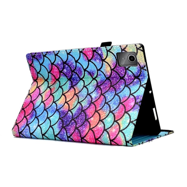 Læder Smart Case til Lenovo Tab M11 / Xiaoxin Pad 11 2024 Wavy Pattern