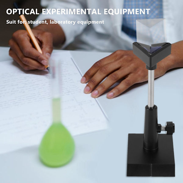 Fysikaliskt optik experiment set Konvex lins Konkav lins Triangulärt prisma Planspegel Konvex spegel[D] Black