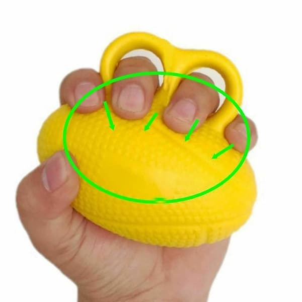 Fingerövningsboll Handförstärkare Klämboll Styrkeutrustning för Artrit[D]