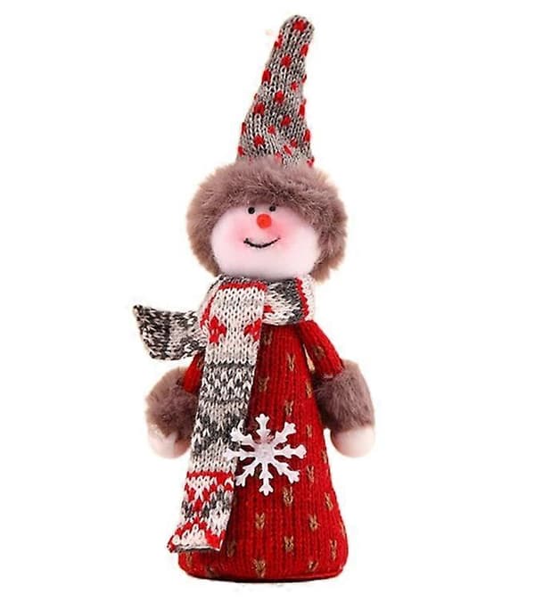 Juldekorationer för äldre, julgransprydnader, barnpresenter[D]