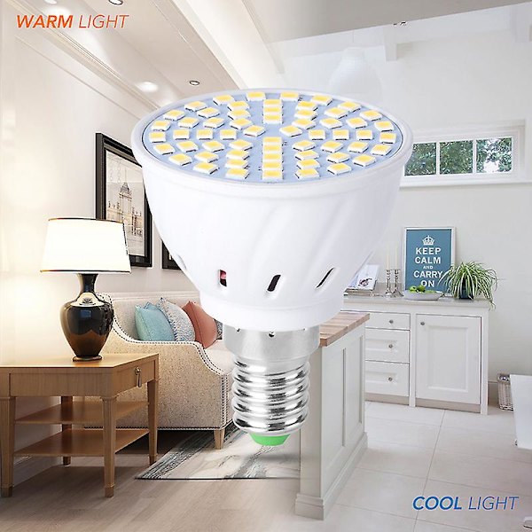 110V 220V LED-vekstlampe E14 MR16 GU10 E27 Full Spectrum Plantevekstlamper [kk] E14