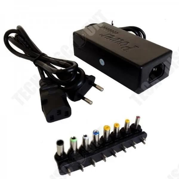 Universal Laptoplader 96W 12-24V 8 Tips Sikkerhetsadapter[D]