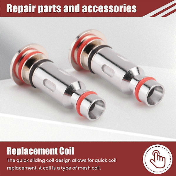 5 stk Coil Kit for Caliburn Ca G Pod / Prime Vaper 0,8 Ohm coil As Shown