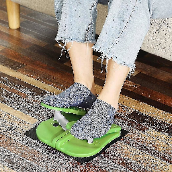 Mini Stepper Under Desk Motionscykel Fodpedal Sammenklappelig Fitness Trappemaskine Grøn Pedal Motionscykler[D]