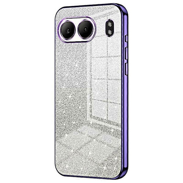 Til OnePlus Nord 4 Cover - Elektroplettering Gradient Glitter TPU Telefon Cover Multicolor Style B