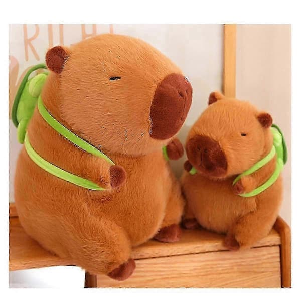 kapybara kosedyr stor plysjpute dukke[D]23cm